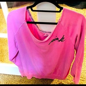 Pink Victoria’s Secret long sleeve sweater shirt